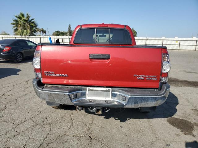 5TETU62N49Z665834 - 2009 TOYOTA TACOMA PRERUNNER ACCESS CAB RED photo 6