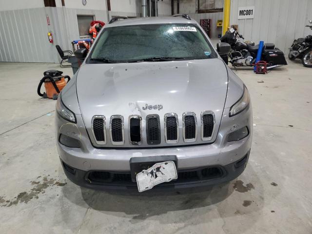 1C4PJLAB1FW585013 - 2015 JEEP CHEROKEE SPORT SILVER photo 5