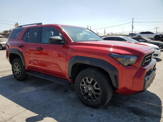 JTEVA5BR4S5016120 - 2025 TOYT 4RUNNER SR5 RED photo 4