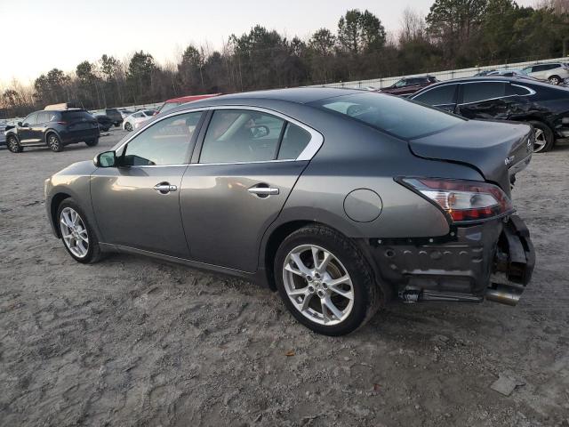 1N4AA5AP0EC446137 - 2014 NISSAN MAXIMA S GRAY photo 2