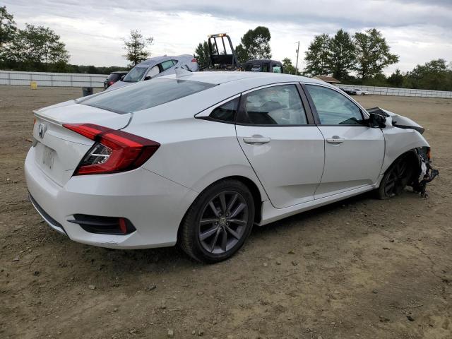 19XFC1F37LE201804 - 2020 HONDA CIVIC EX WHITE photo 3