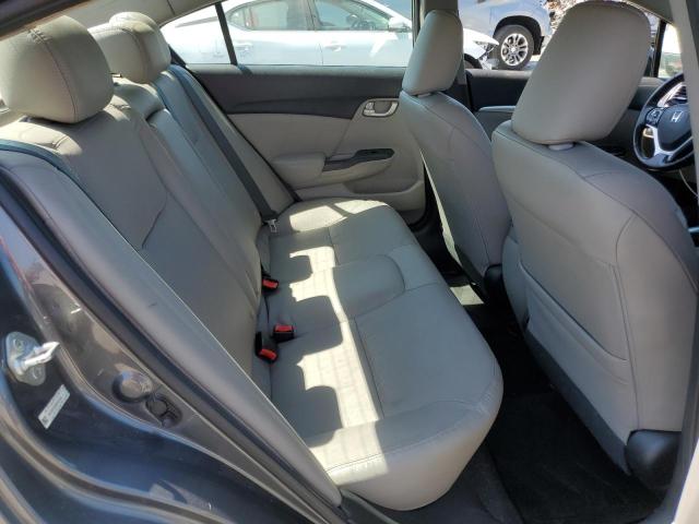 19XFB2F93DE247418 - 2013 HONDA CIVIC EXL GRAY photo 10