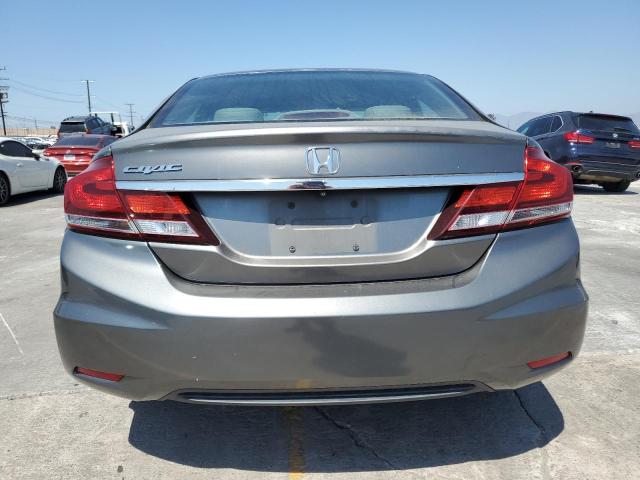 19XFB2F93DE247418 - 2013 HONDA CIVIC EXL GRAY photo 6