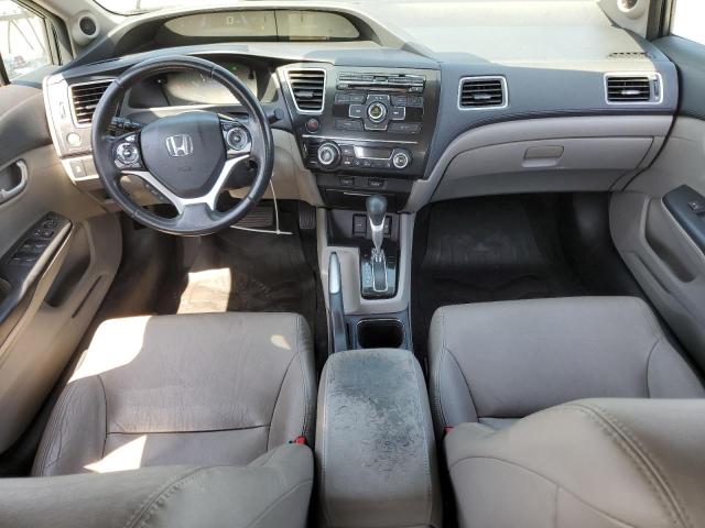 19XFB2F93DE247418 - 2013 HONDA CIVIC EXL GRAY photo 8