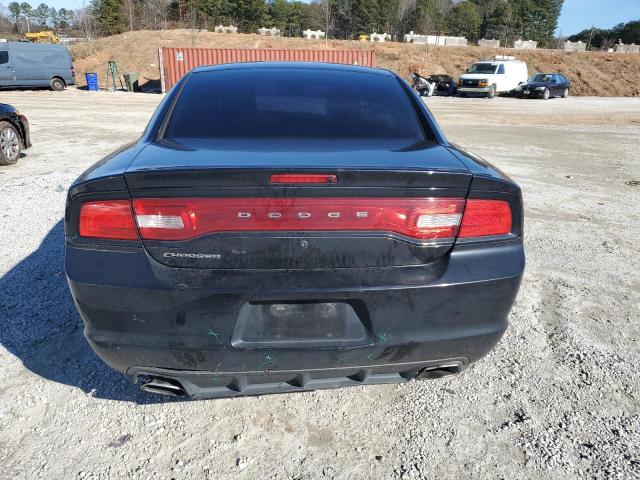 2B3CL1CT1BH539999 - 2011 DODGE CHARGER POLICE BLACK photo 6