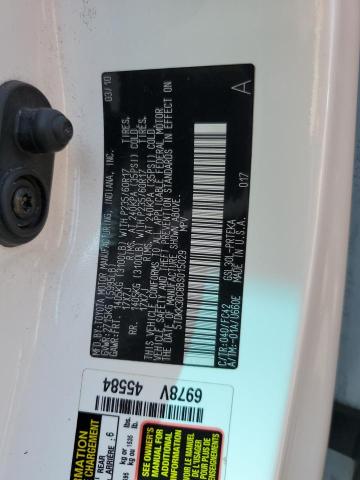 5TDKK3DC8BS015029 - 2011 TOYOTA SIENNA LE თეთრი ფოტო 13