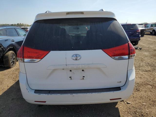 5TDKK3DC8BS015029 - 2011 TOYOTA SIENNA LE თეთრი ფოტო 6