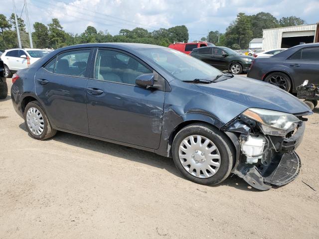 2T1BURHE9GC616605 - 2016 TOYOTA COROLLA L BLUE photo 4