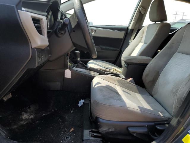 2T1BURHE9GC616605 - 2016 TOYOTA COROLLA L BLUE photo 7