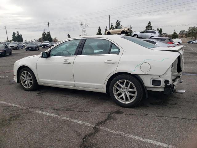 3FAHP0JG8BR144267 - 2011 FORD FUSION SEL WHITE photo 2