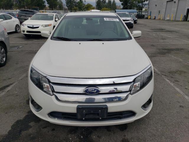 3FAHP0JG8BR144267 - 2011 FORD FUSION SEL WHITE photo 5