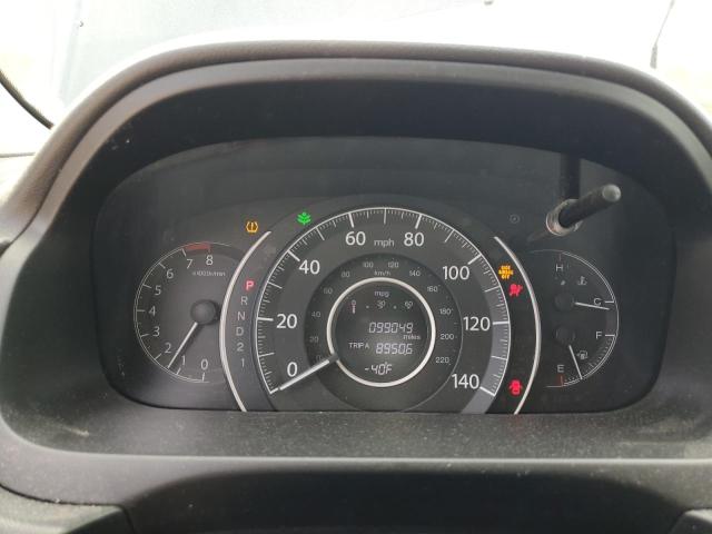 2HKRM4H78DH638073 - 2013 HONDA CR-V EXL GRAY photo 9