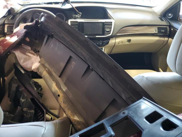 1HGCR3F94HA002271 - 2017 HONDA ACCORD TOURING MAROON photo 8