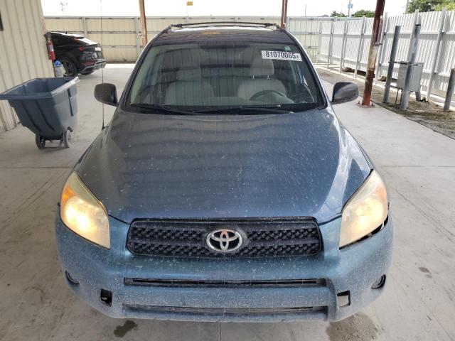 JTMZD33V575048983 - 2007 TOYOTA RAV4 BLUE photo 5