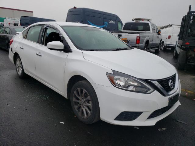 3N1AB7AP3KY289261 - 2019 NISSAN SENTRA S WHITE photo 4