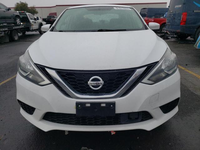 3N1AB7AP3KY289261 - 2019 NISSAN SENTRA S WHITE photo 5