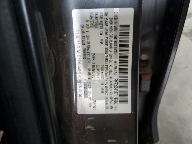 3MZBN1L31JM243348 - 2018 MAZDA 3 TOURING ნაცრისფერი ფოტო 13