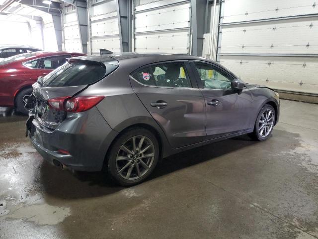 3MZBN1L31JM243348 - 2018 MAZDA 3 TOURING ნაცრისფერი ფოტო 3
