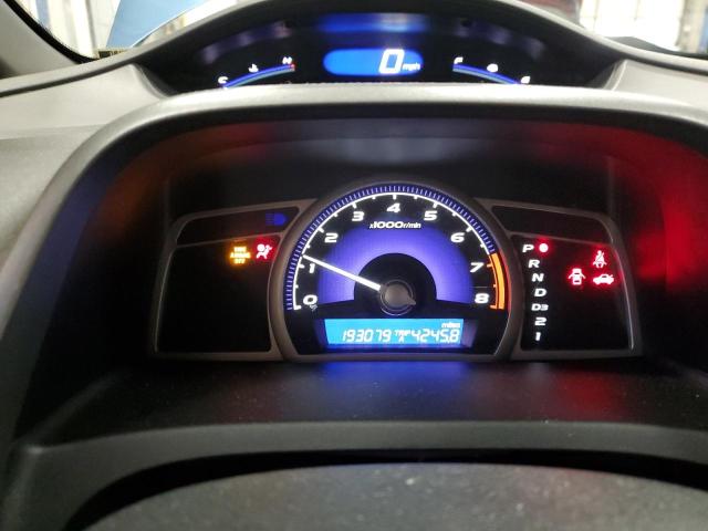 1HGFA16598L109634 - 2008 HONDA CIVIC LX BLUE photo 9