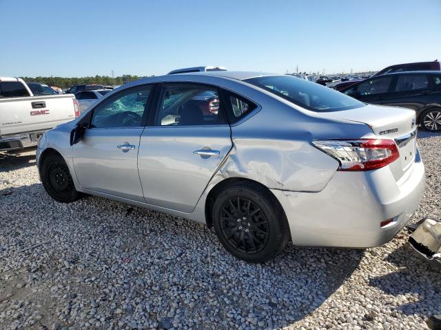 3N1AB7AP1DL685429 - 2013 NISSAN SENTRA S SILVER photo 2