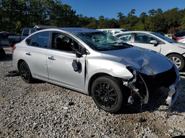 3N1AB7AP1DL685429 - 2013 NISSAN SENTRA S SILVER photo 4