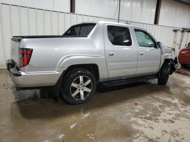 5FPYK1F63EB010875 - 2014 HONDA RIDGELINE RTL-S SILVER photo 3