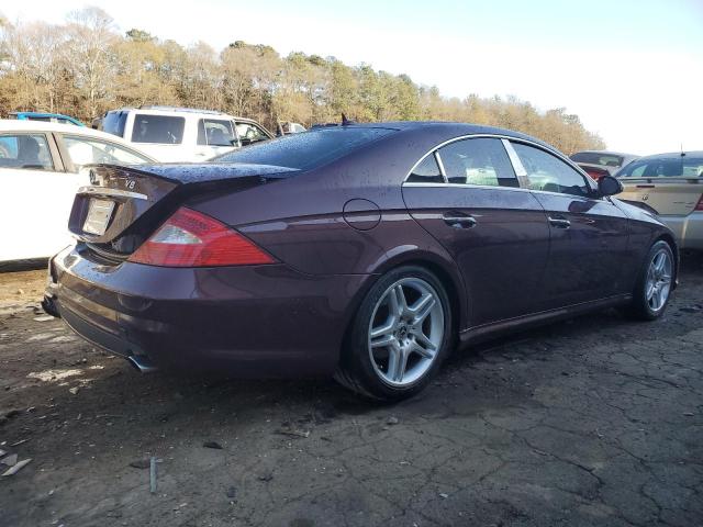 WDDDJ72X67A096373 - 2007 MERCEDES-BENZ CLS 550 BURGUNDY photo 3