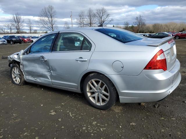 3FAHP0JA5CR405710 - 2012 FORD FUSION SEL SILVER photo 2