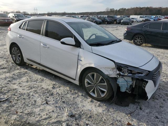 KMHC05LC4JU060501 - 2018 HYUNDAI IONIQ LIMITED WHITE photo 4