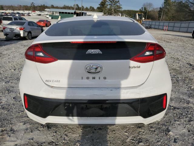 KMHC05LC4JU060501 - 2018 HYUNDAI IONIQ LIMITED WHITE photo 6