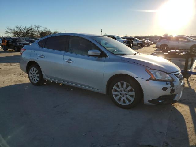 1N4AB7AP1DN902030 - 2013 NISSAN SENTRA S SILVER photo 4