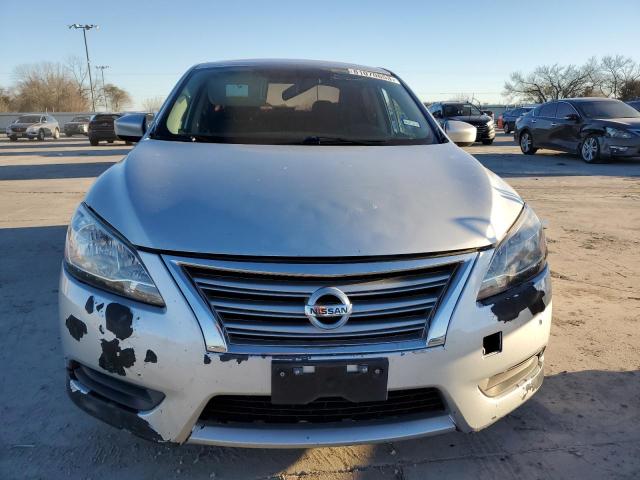 1N4AB7AP1DN902030 - 2013 NISSAN SENTRA S SILVER photo 5