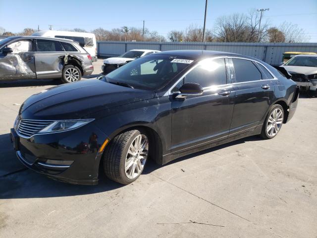 3LN6L2G95GR600908 - 2016 LINCOLN MKZ BLACK photo 1