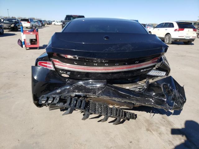 3LN6L2G95GR600908 - 2016 LINCOLN MKZ BLACK photo 6