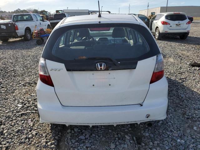 JHMGE8H35CC035681 - 2012 HONDA FIT WHITE photo 6