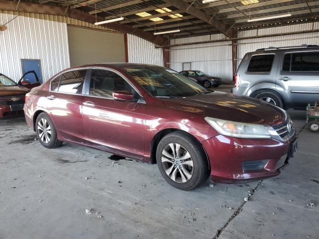 1HGCR2F32DA276021 - 2013 HONDA ACCORD LX BURGUNDY photo 4