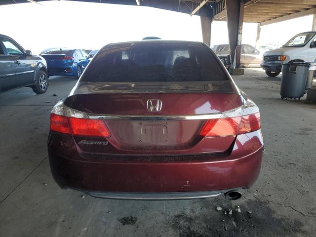 1HGCR2F32DA276021 - 2013 HONDA ACCORD LX BURGUNDY photo 6