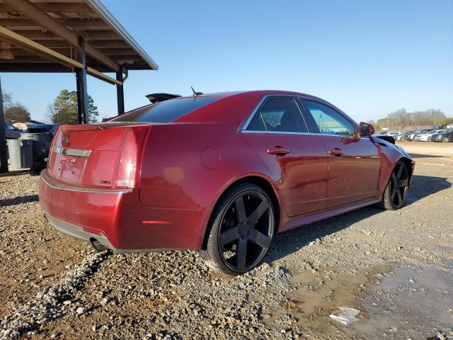 1G6DV57V880145433 - 2008 CADILLAC CTS HI FEATURE V6 RED photo 3