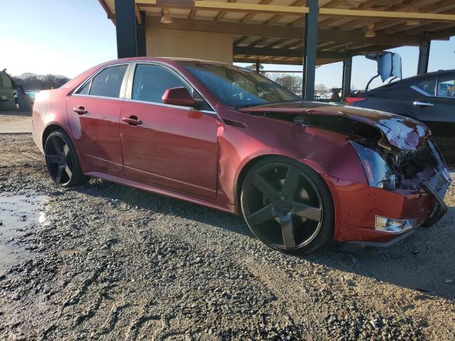 1G6DV57V880145433 - 2008 CADILLAC CTS HI FEATURE V6 RED photo 4