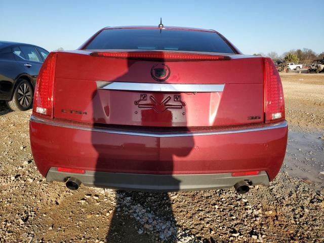 1G6DV57V880145433 - 2008 CADILLAC CTS HI FEATURE V6 RED photo 6