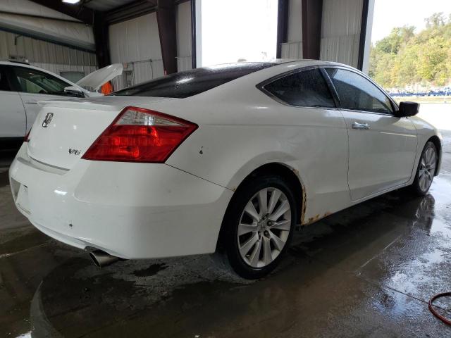 1HGCS22809A001275 - 2009 HONDA ACCORD EXL Biały zdjęcie 3