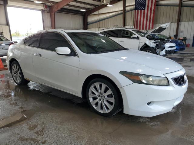 1HGCS22809A001275 - 2009 HONDA ACCORD EXL Biały zdjęcie 4