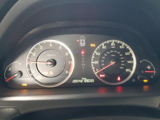 1HGCS22809A001275 - 2009 HONDA ACCORD EXL Biały zdjęcie 9