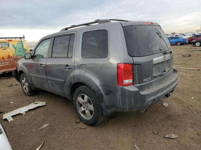 5FNYF4H69BB018325 - 2011 HONDA PILOT EXL GRAY photo 2