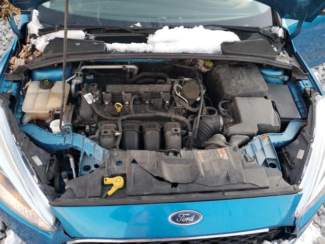 1FADP3K21GL218931 - 2016 FORD FOCUS SE BLUE photo 11