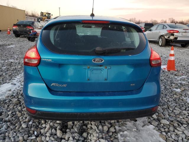 1FADP3K21GL218931 - 2016 FORD FOCUS SE BLUE photo 6