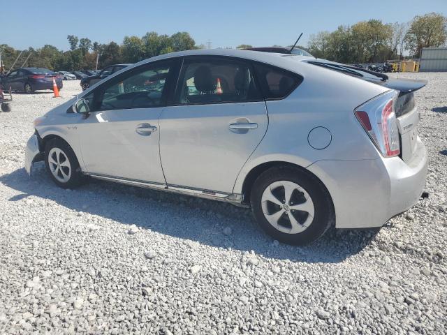 JTDKN3DU7D0346383 - 2013 TOYOTA PRIUS SILVER photo 2