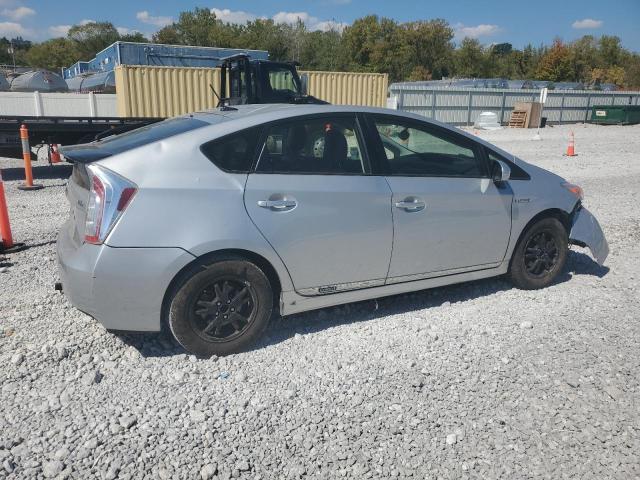 JTDKN3DU7D0346383 - 2013 TOYOTA PRIUS SILVER photo 3