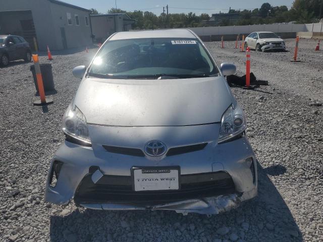 JTDKN3DU7D0346383 - 2013 TOYOTA PRIUS SILVER photo 5