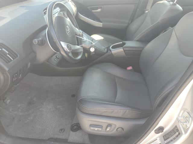 JTDKN3DU7D0346383 - 2013 TOYOTA PRIUS SILVER photo 7